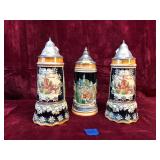 German Style Beer Steins