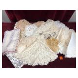 Lot of Vintage Doilies