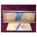 Vintage Wooden Cabbage Slicer