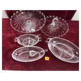 Vintage Pressed Glass