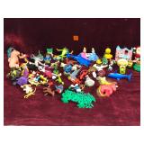 Lot of Toy Plastic Figures