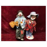 Vintage Clown Dolls