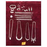 Vintage Rhinestone Costume Jewelry