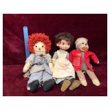 Lot of Vintage Dolls