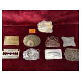 Lot of Vintage Belt Buckles