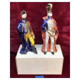 Vintage Military Porcelain Figures,