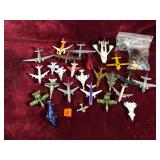 Lot of Toy Airplanes