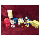 Vintage Toys and Cups