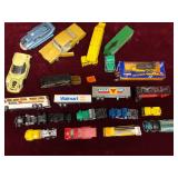 Lot of Vintage Metal Cars & Trucks