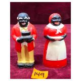 Vintage F&F Jamima & Moses, Plastic