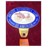 Antique Automobile Club Brass Plaquared, Duryea
