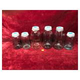 Lot of Glass Jars