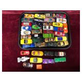Lot of HotWheels Style Cars