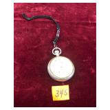 Antique Elgine Pocket Watch, Silverode, Seven...