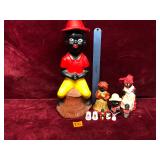 Lot of Black Americana Figurines