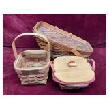 Lot of Longaberger Baskets