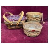 Lot of Longaberger Baskets