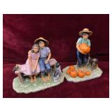 Norman Rockwell Inspirations in Porcelain