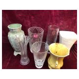Lot of Flower Vases