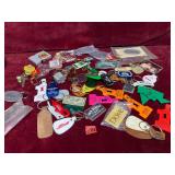 Lot of Vintage Key Chains