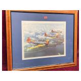 Illustration of North American SNJ-3 Scout Tariner