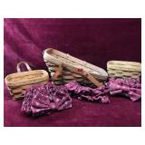 Lot of Longaberger Baskets
