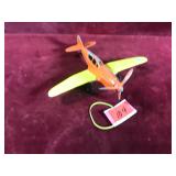 Vintage Metal Toy Airplane