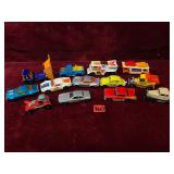 Lot of Matchbox Style Cars