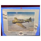 Print of AT-6 North American