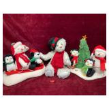 Lot of Aimated Christmas Decorations