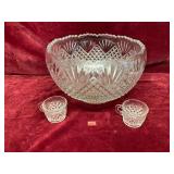Glass Punch Bowl