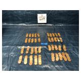 Faced Mixed Wheat Cents