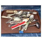 Lot of vintage silverware