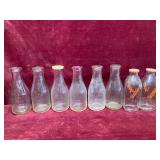 Lot of Milk Bottles
