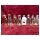 Lot of Milk Bottles
