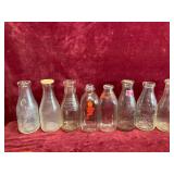 Lot of Milk Bottles