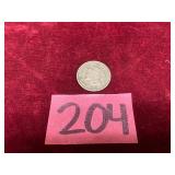 1865 Three Cent Nickel