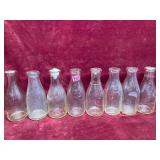 Lot of Milk Bottles