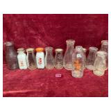 Lot of Milk Bottles