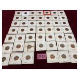 Assorted One Cent Coins