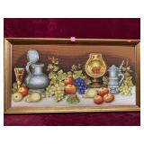 Vintage Needlepoint Picture