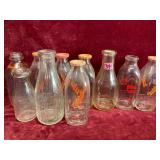 Lot of Milk Bottles
