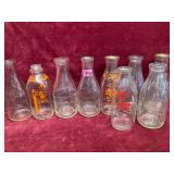 Lot of Milk Bottles