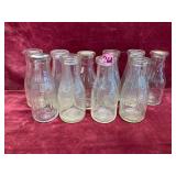 Lot of Milk Bottles