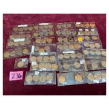 Assorted One Cent Coins