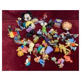 Lot of Character Toys