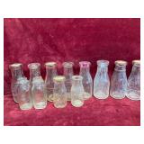 Lot of Milk Bottles