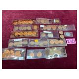 Lot of One Cent Coins