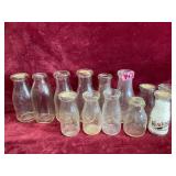 Lot of Milk Bottles