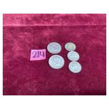 Half Dollars and Quarters